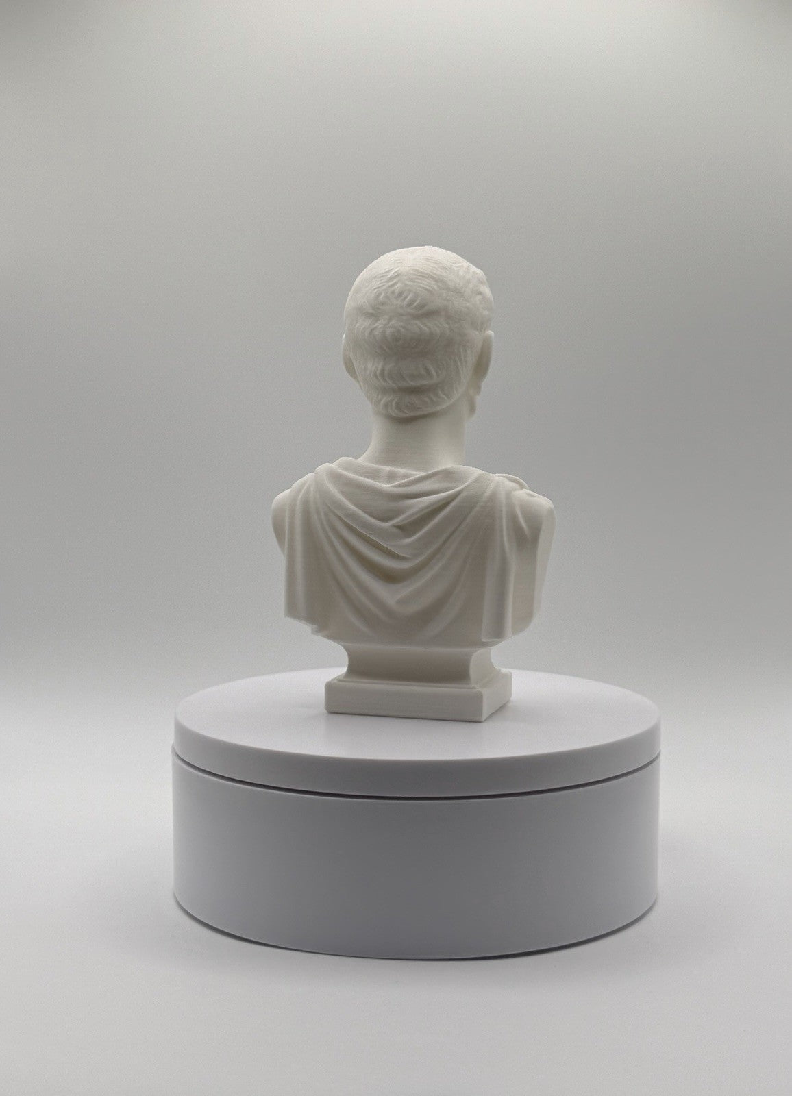 Julius Caesar - Bust Statue - Ancient Roman Sculpture - 4.5”
