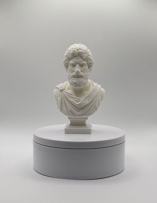 Odysseus Greek Hero Bust - Mythology Statue - 4.5”