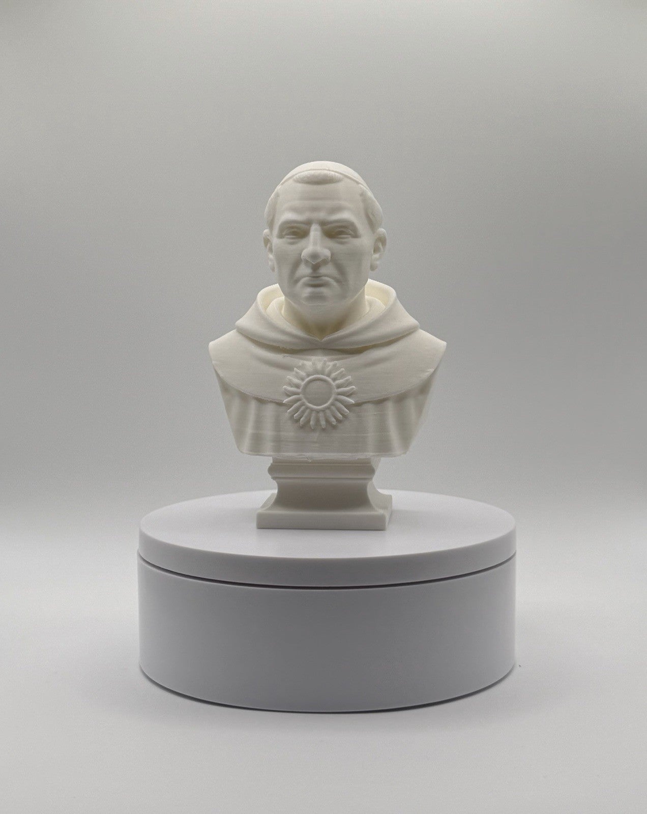 Thomas Aquinas Bust - Catholic Theologian Statue - 4.5” (11.4 cm)