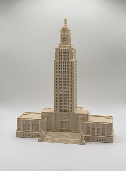 Louisiana State Capitol Model - Baton Rouge - 8.5”
