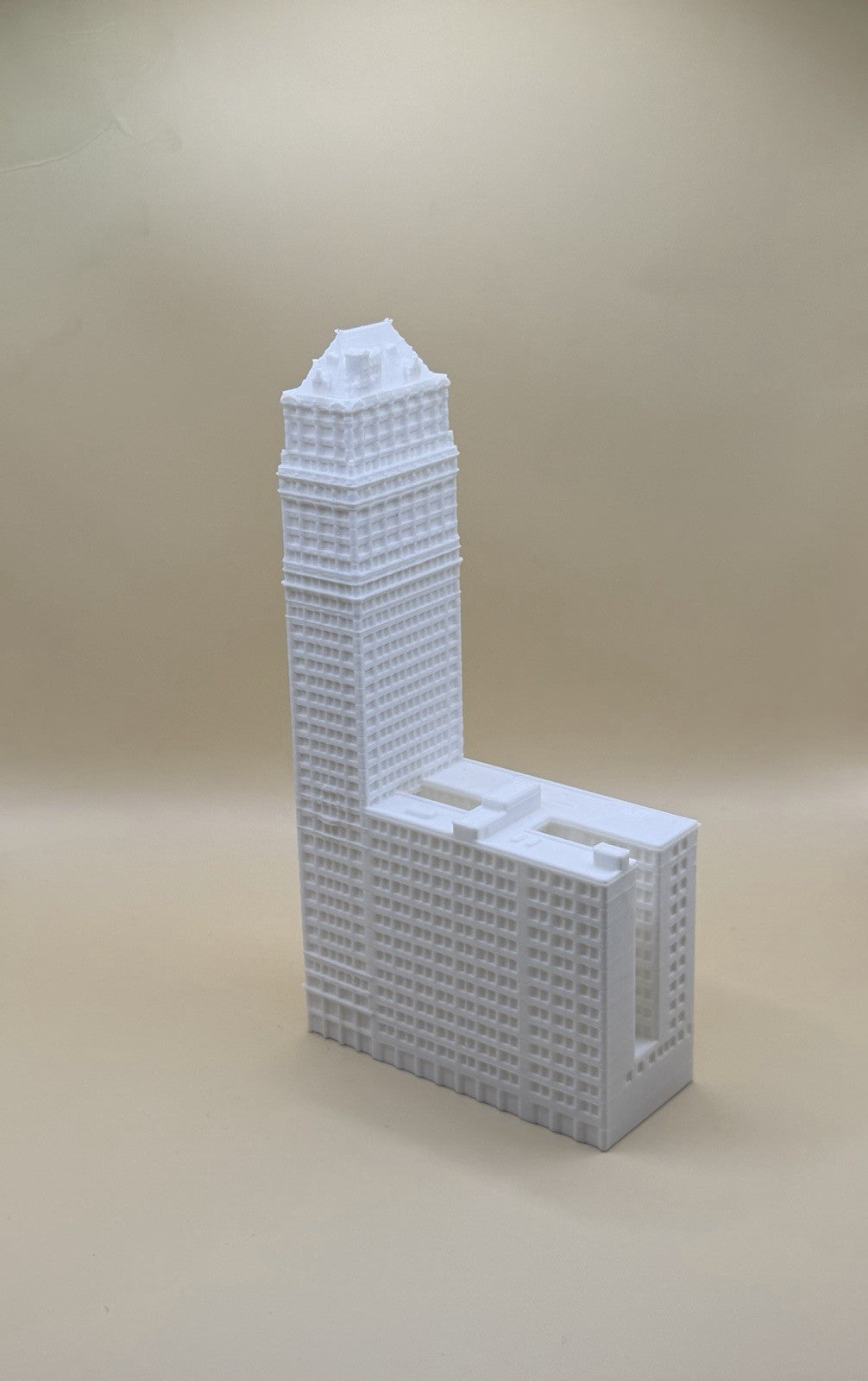 Book Tower Model - Detroit Michigan Landmark - 6” (15.2 cm)