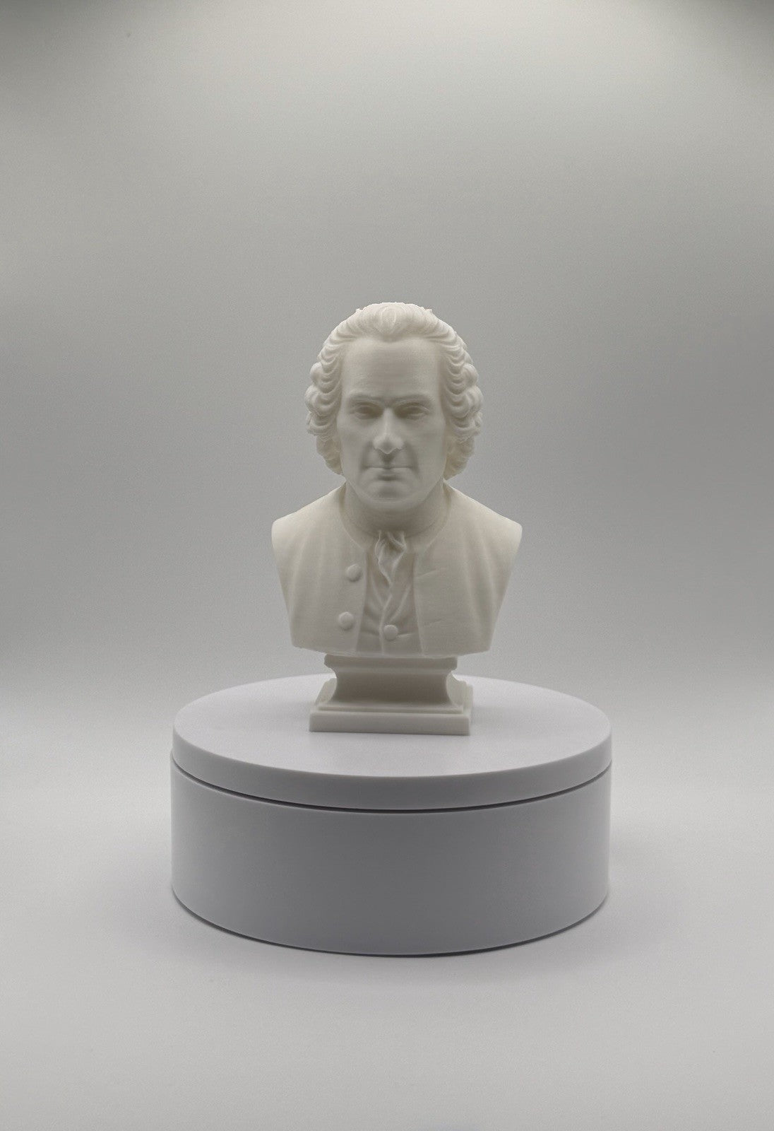 Jean-Jacques Rousseau - French Philosopher - Bust/Statue - 4.5”