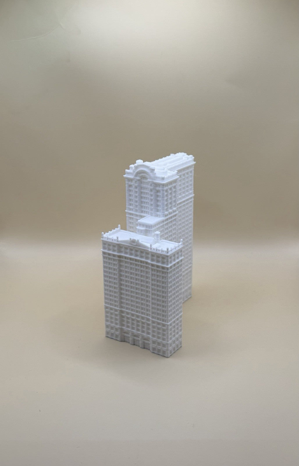 Whitehall & Annex Building Model - New York City Landmark - 4.5" (11.4cm)