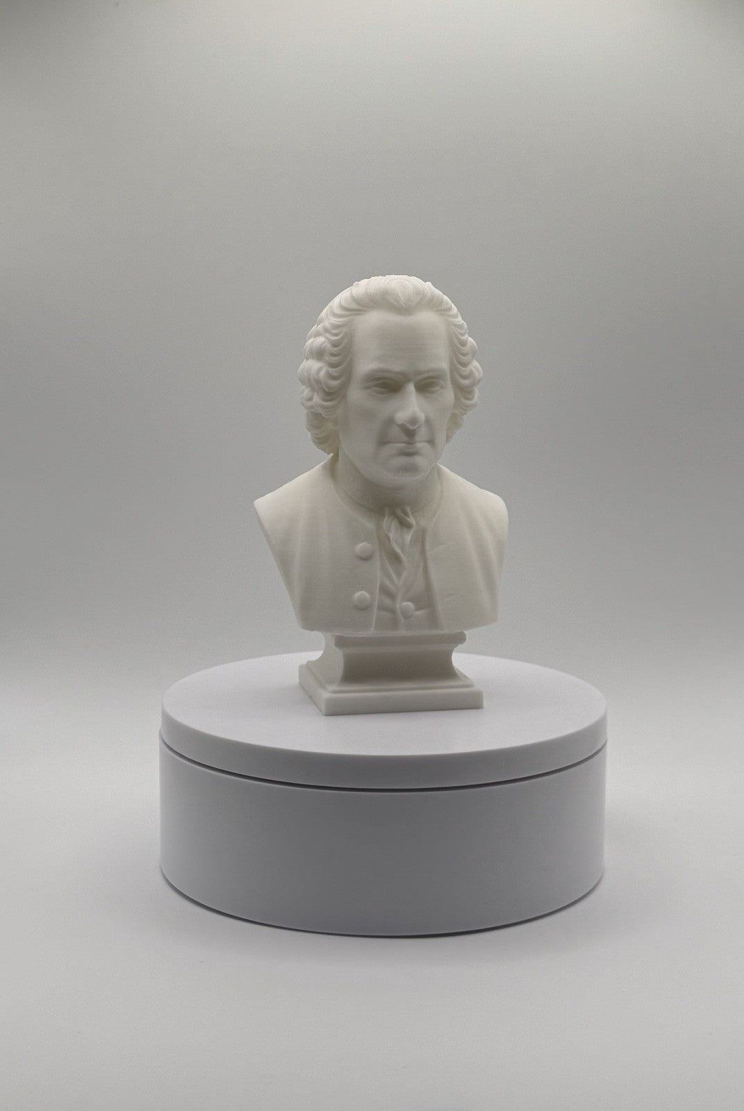 Jean-Jacques Rousseau - French Philosopher - Bust/Statue - 4.5”