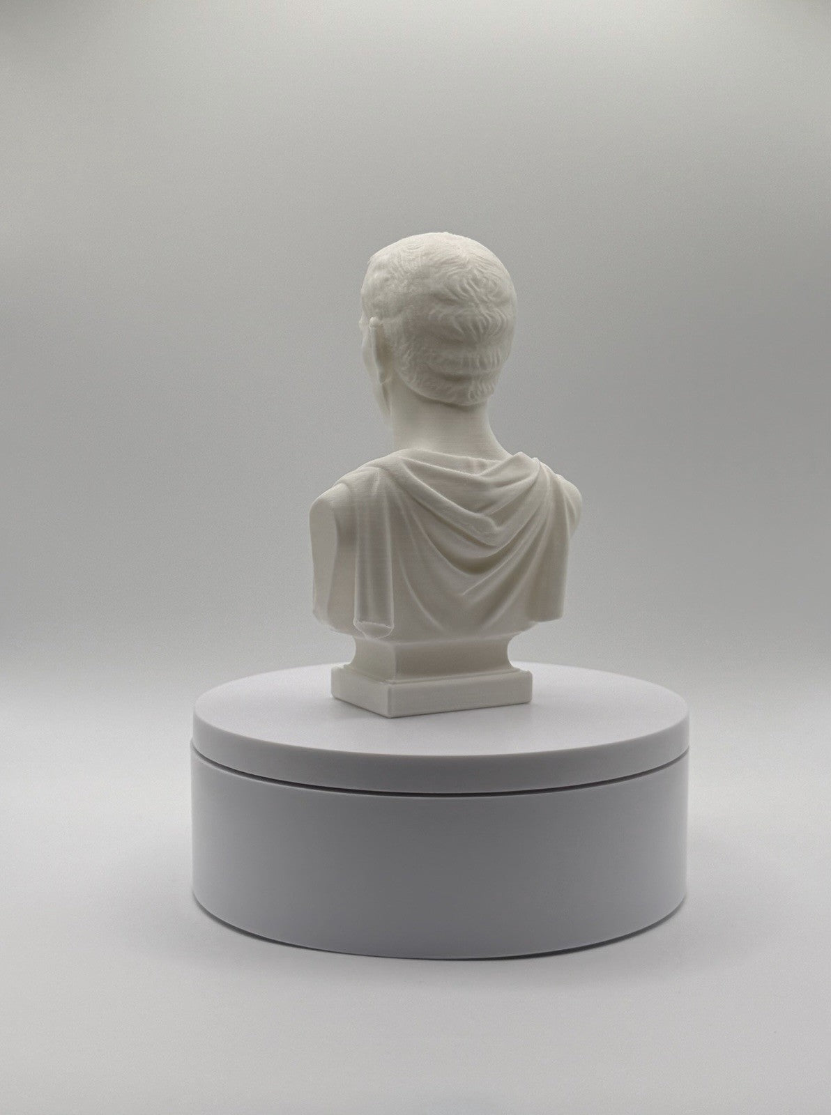 Julius Caesar - Bust Statue - Ancient Roman Sculpture - 4.5”