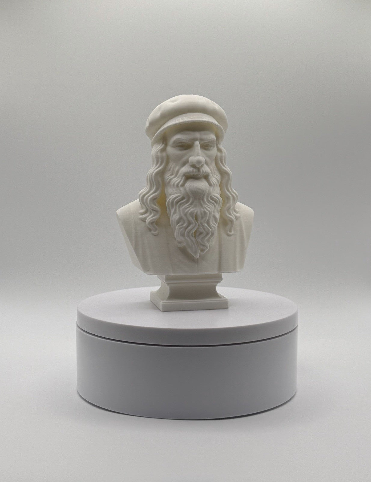 Leonardo da Vinci - Renaissance Artist - Bust/Statue - 4.5”