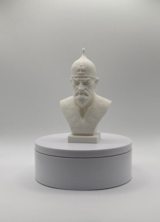 Timur Tamerlane - Medieval Conqueror - Bust/Statue - 4.5”