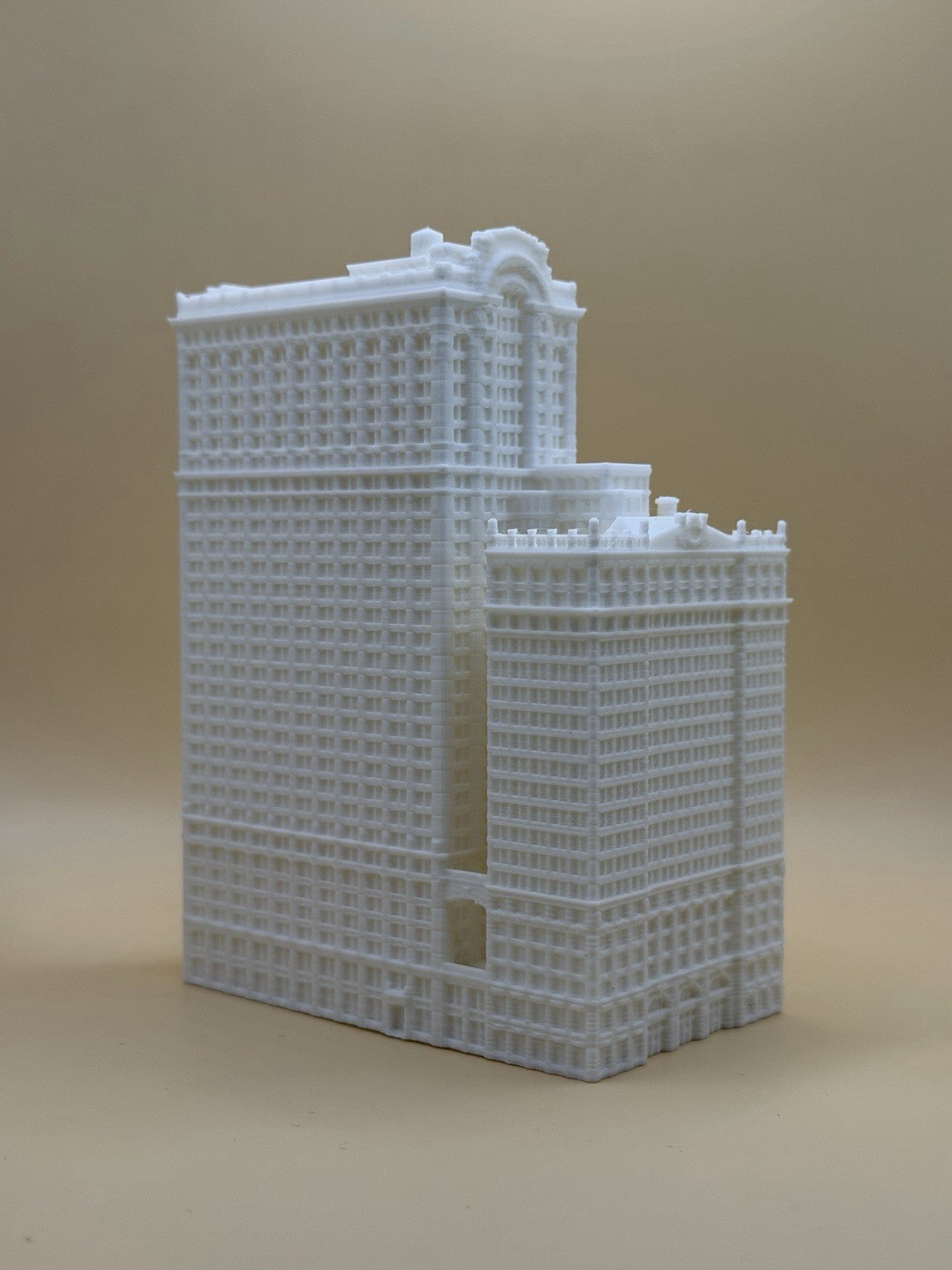 Whitehall & Annex Building Model - New York City Landmark - 4.5" (11.4cm)