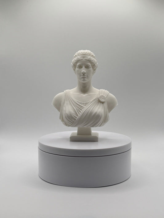 Artemis - Greek Goddess of the Hunt - Bust/Statue - 4.5”