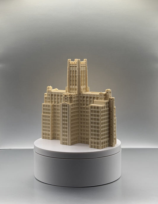 Ward Memorial Building Model - Chicago Illinois- 4.5” (11.4 cm)