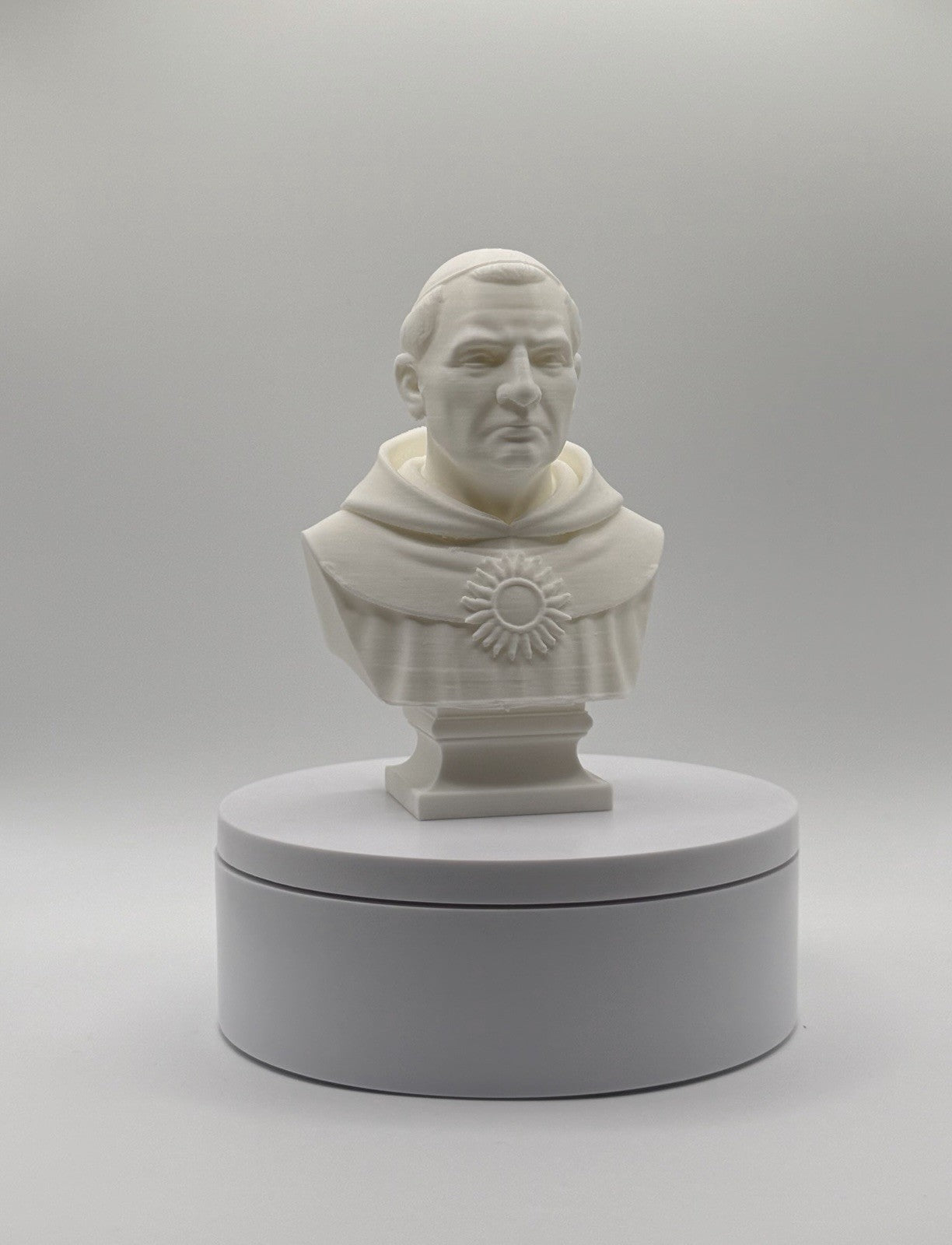 Thomas Aquinas Bust - Catholic Theologian Statue - 4.5” (11.4 cm)