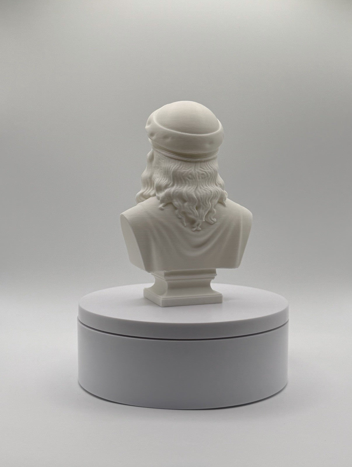 Leonardo da Vinci - Renaissance Artist - Bust/Statue - 4.5”