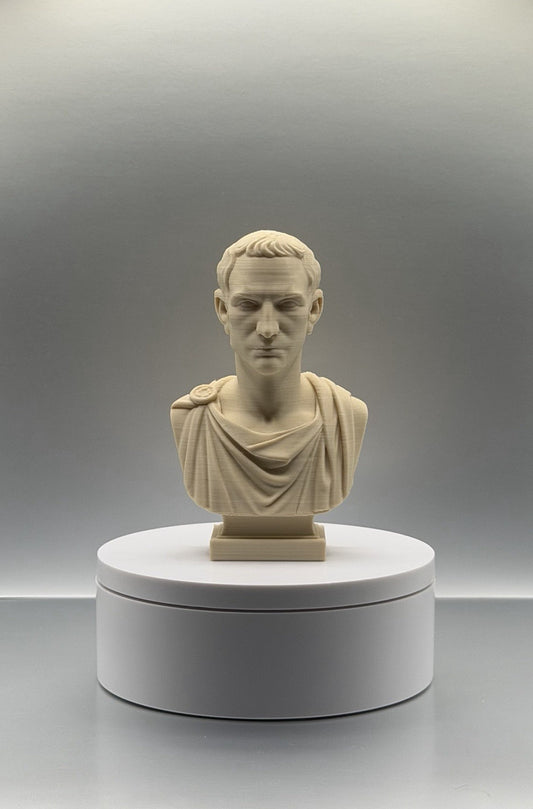 Julius Caesar - Roman Emperor - Bust/Statue - 4.5”