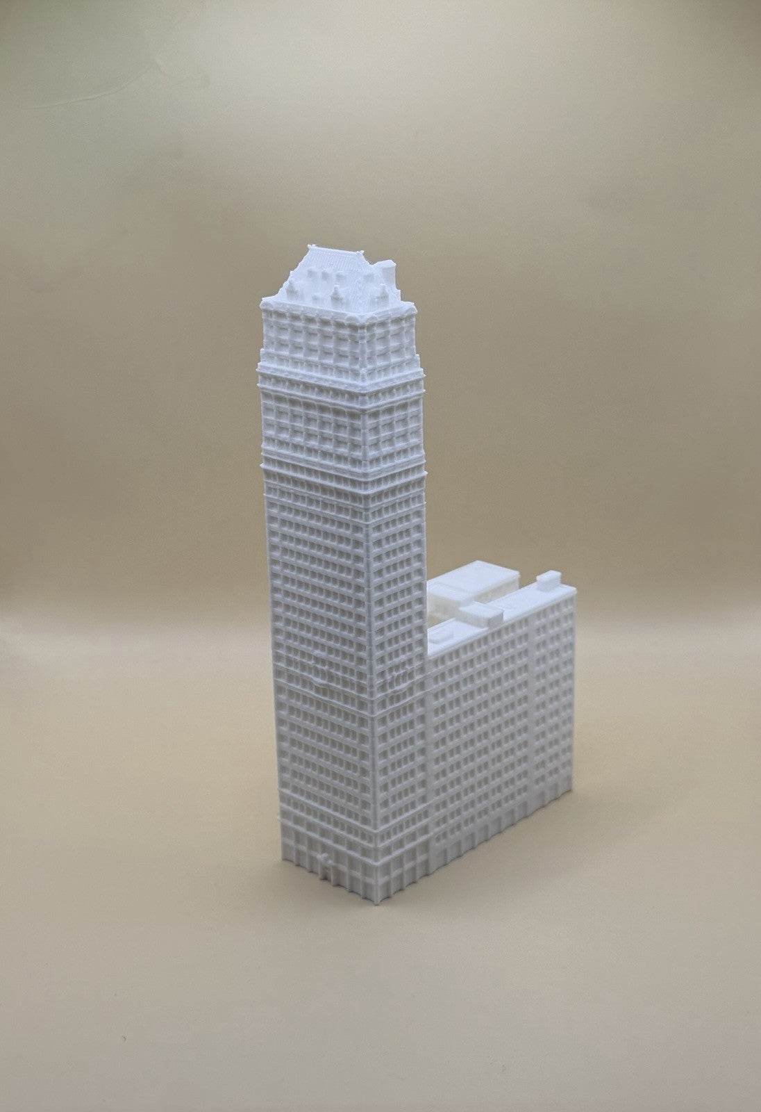 Book Tower Model - Detroit Michigan Landmark - 6” (15.2 cm)