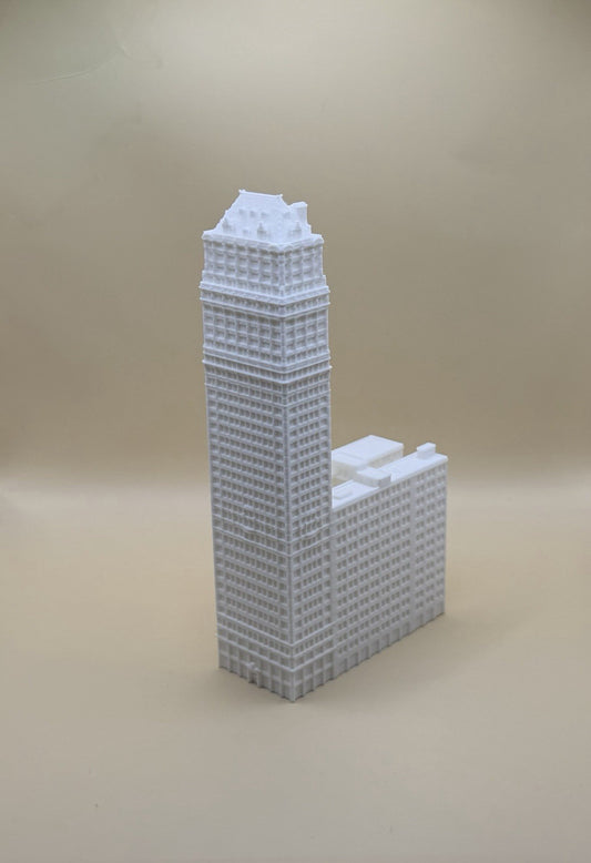 Book Tower Model - Detroit Michigan Landmark - 6” (15.2 cm)