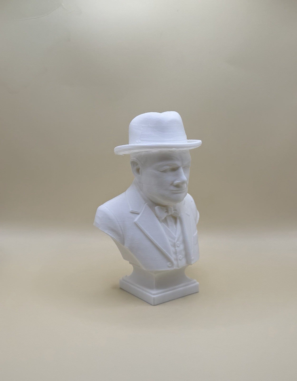 Winston Churchill Bust Statue 4.5” WWII British Leader