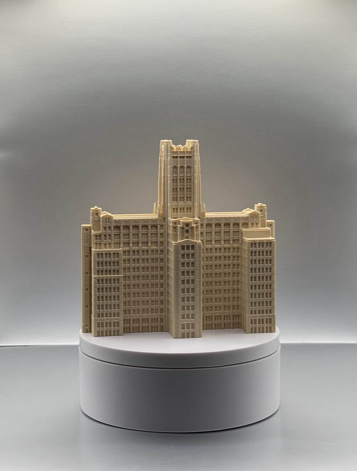 Ward Memorial Building Model - Chicago Illinois- 4.5” (11.4 cm)