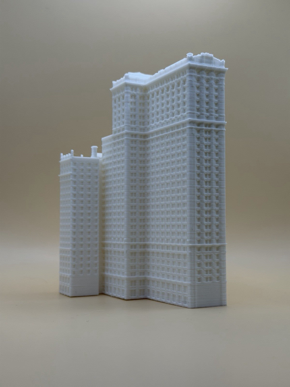 Whitehall & Annex Building Model - New York City Landmark - 4.5" (11.4cm)