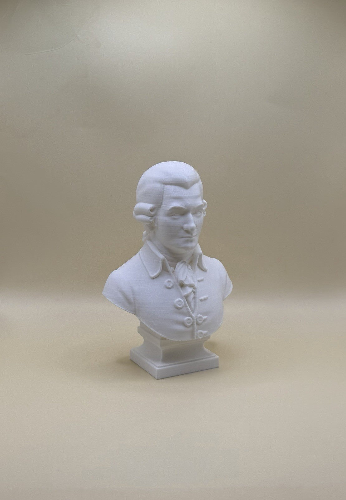 Wolfgang Amadeus Mozart Bust Statue 4.5” Classical Composer