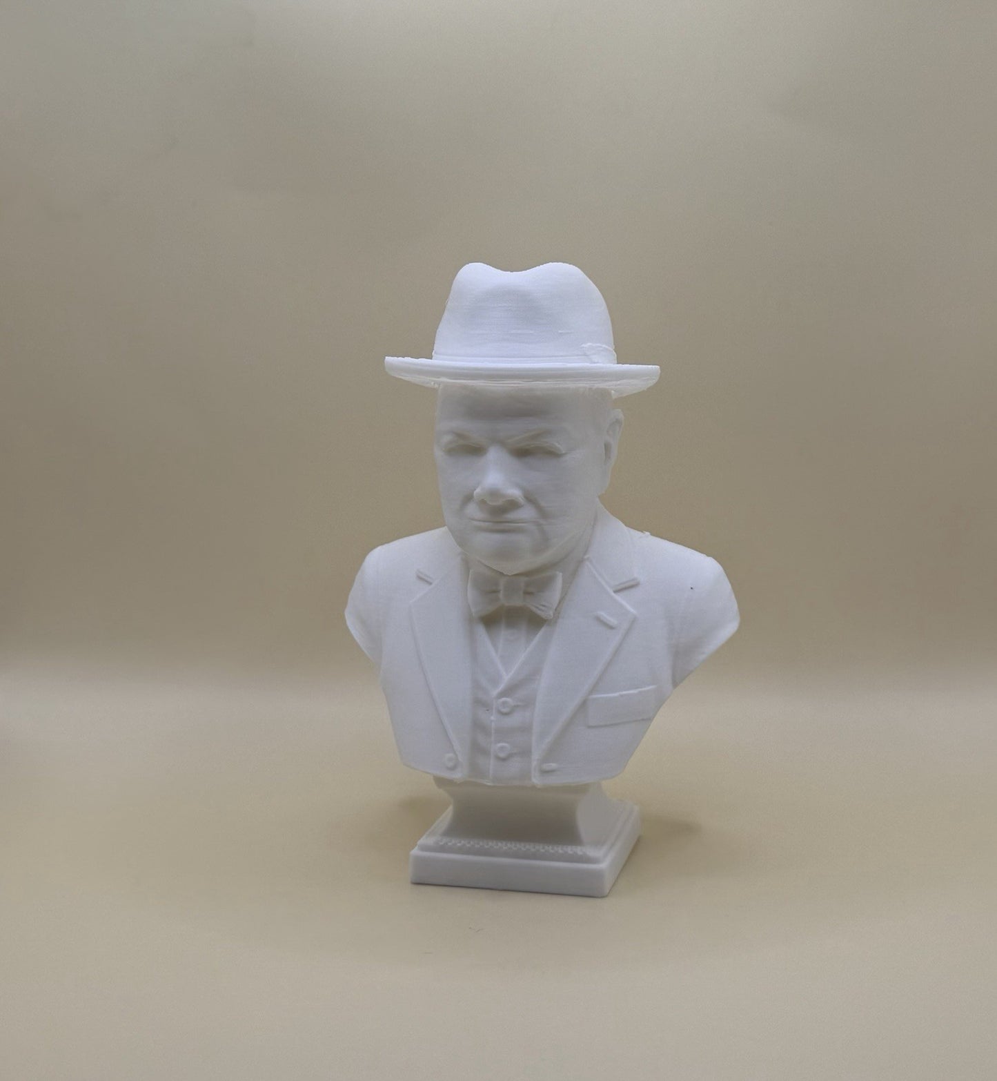 Winston Churchill Bust Statue 4.5” WWII British Leader