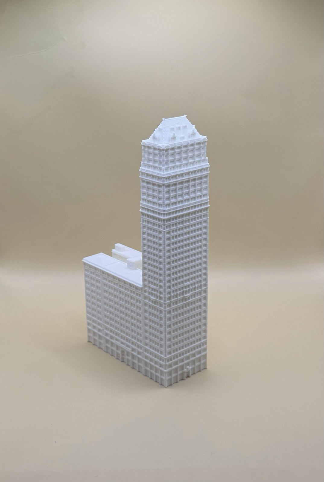 Book Tower Model - Detroit Michigan Landmark - 6” (15.2 cm)